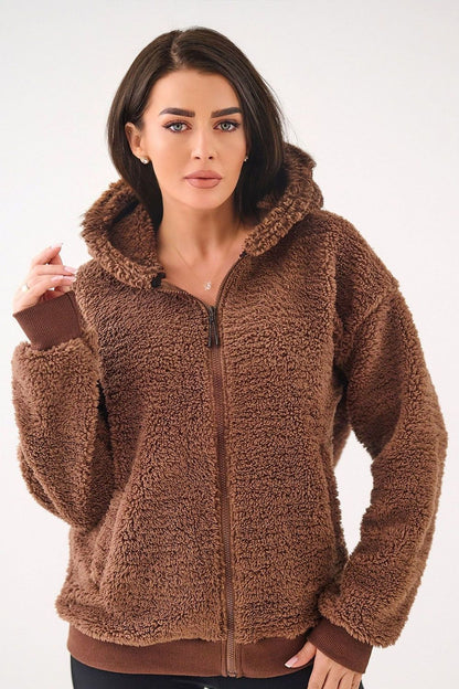  Bluza Damska Model CS-BL-BT1032.98P Brown - Factory Price 