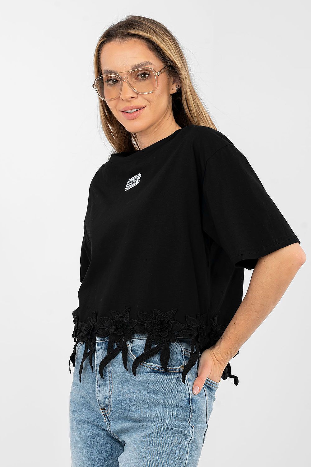   Bluzka Model IT-BZ-JL15.70 Black - Factory Price 