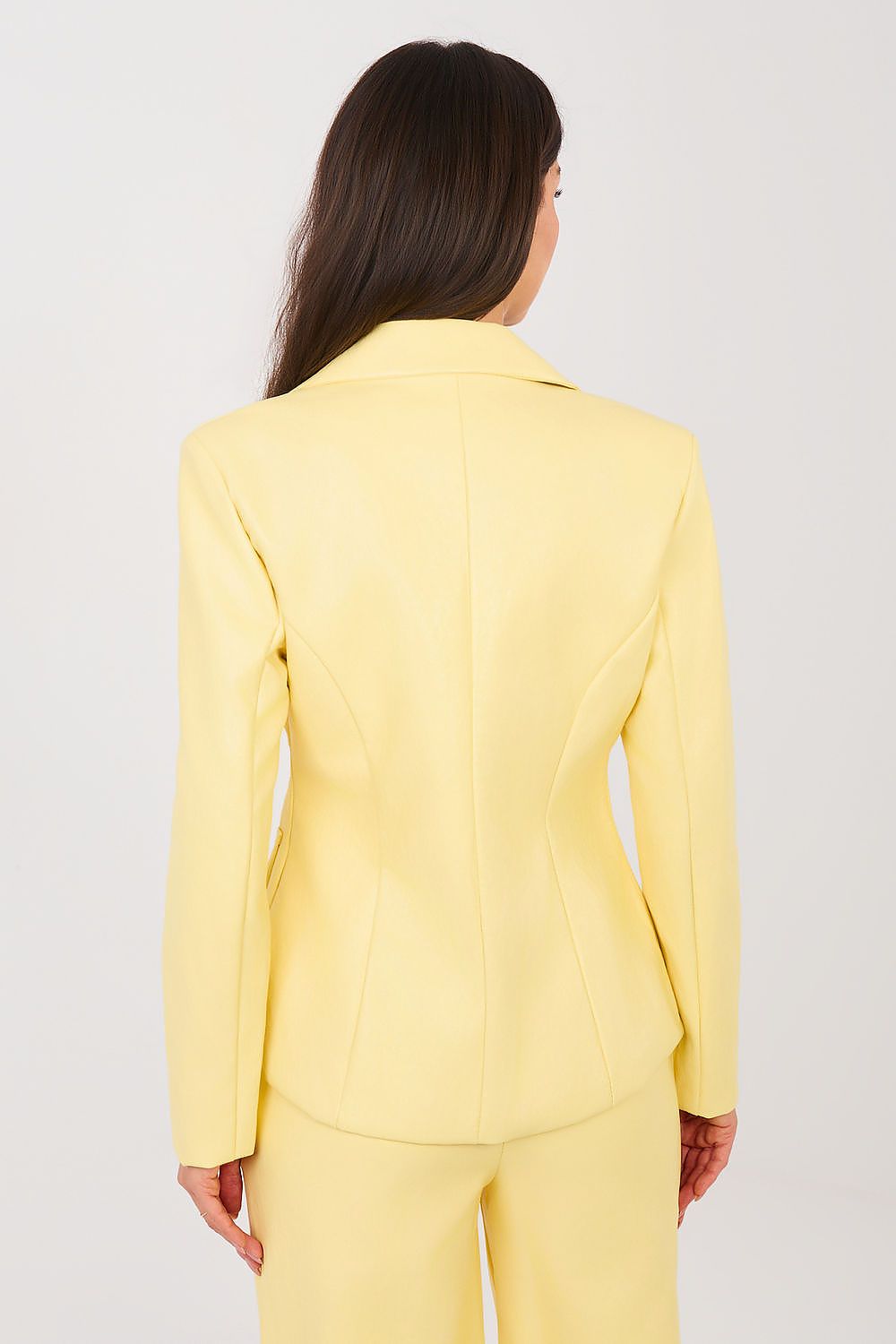   Marynarka Model IT-MA-FL10092.15 Light Yellow - Italy Moda 