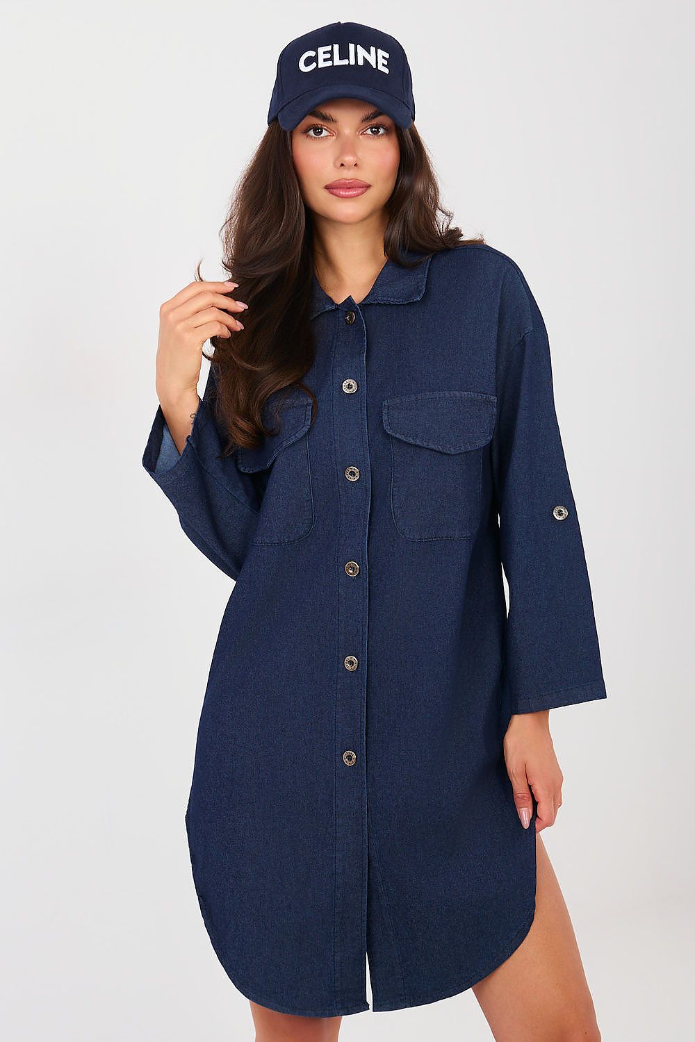  Sukienka Model IT-SK-L6071.93 Navy - Rue Paris 