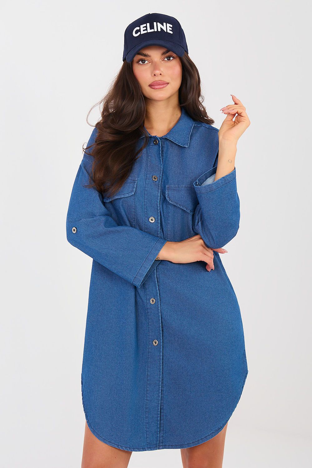  Sukienka Model IT-SK-L6071.93 Blue - Rue Paris 