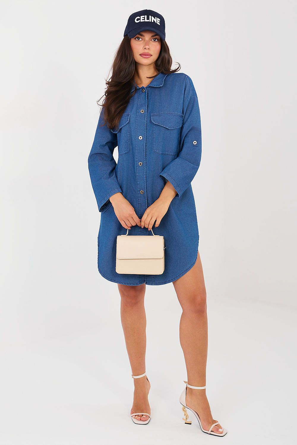  Sukienka Model IT-SK-L6071.93 Blue - Rue Paris 