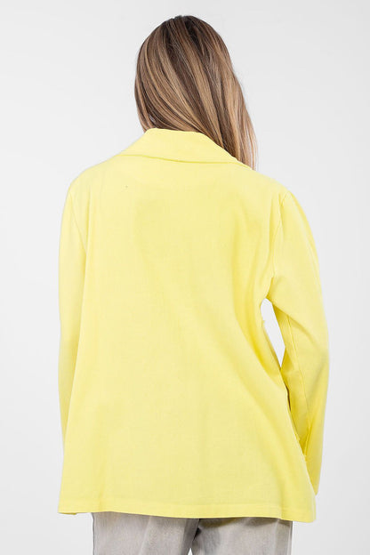   Marynarka Model IT-MA-FL9992.97 Yellow - Rue Paris 