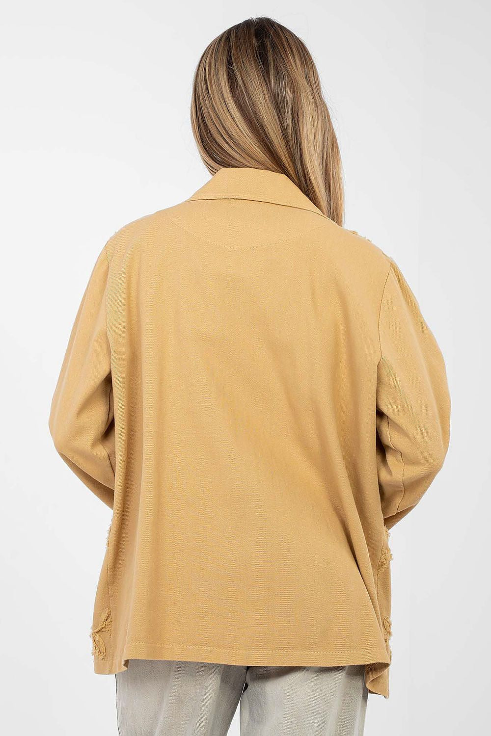   Marynarka Model IT-MA-FL9992.97 Camel - Rue Paris 
