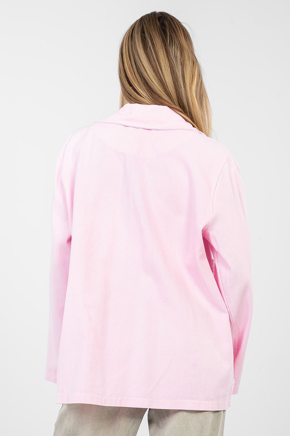   Marynarka Model IT-MA-FL9992.97 Light Pink - Rue Paris 