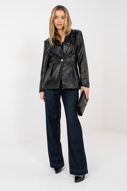   Marynarka Model IT-MA-FL10090.81 Black - Rue Paris 