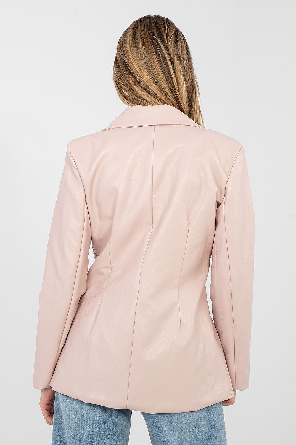   Marynarka Model IT-MA-FL10090.81 Light Pink - Rue Paris 