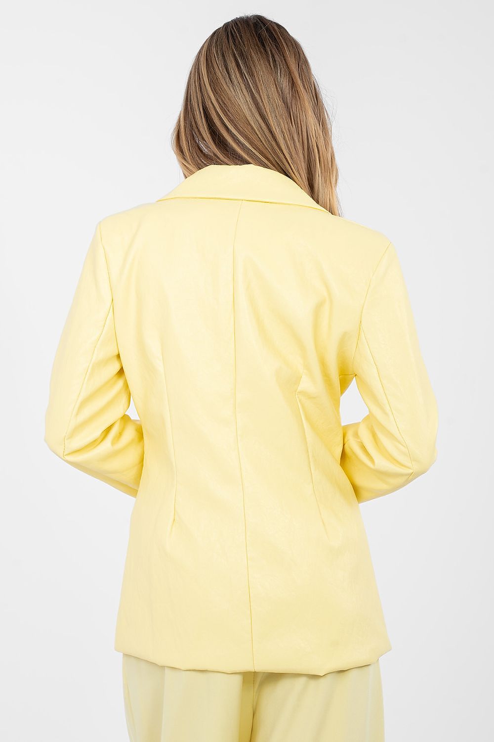   Marynarka Model IT-MA-FL10090.81 Light Yellow - Rue Paris 