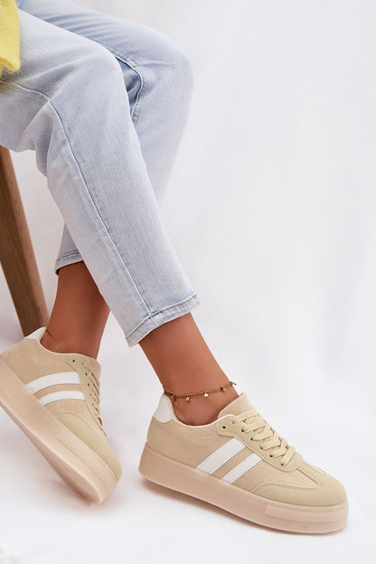   Buty Sportowe Model Giselia 9059 Yellow - Step in style 