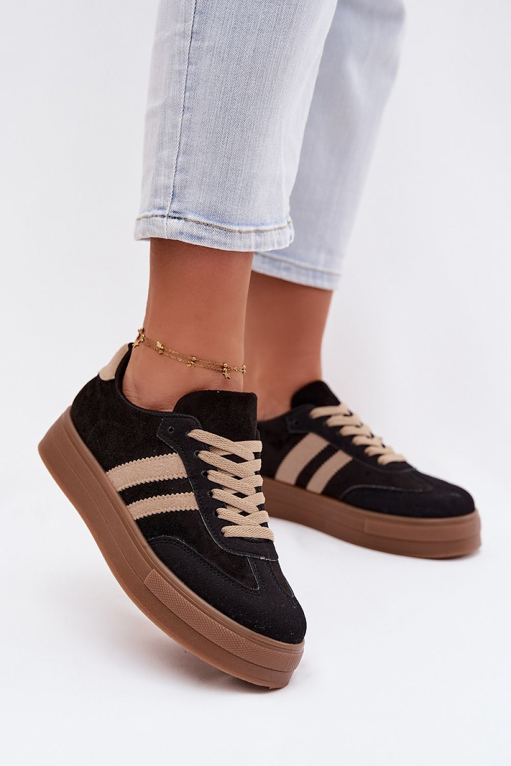   Buty Sportowe Model Giselia 9059 Black - Step in style 