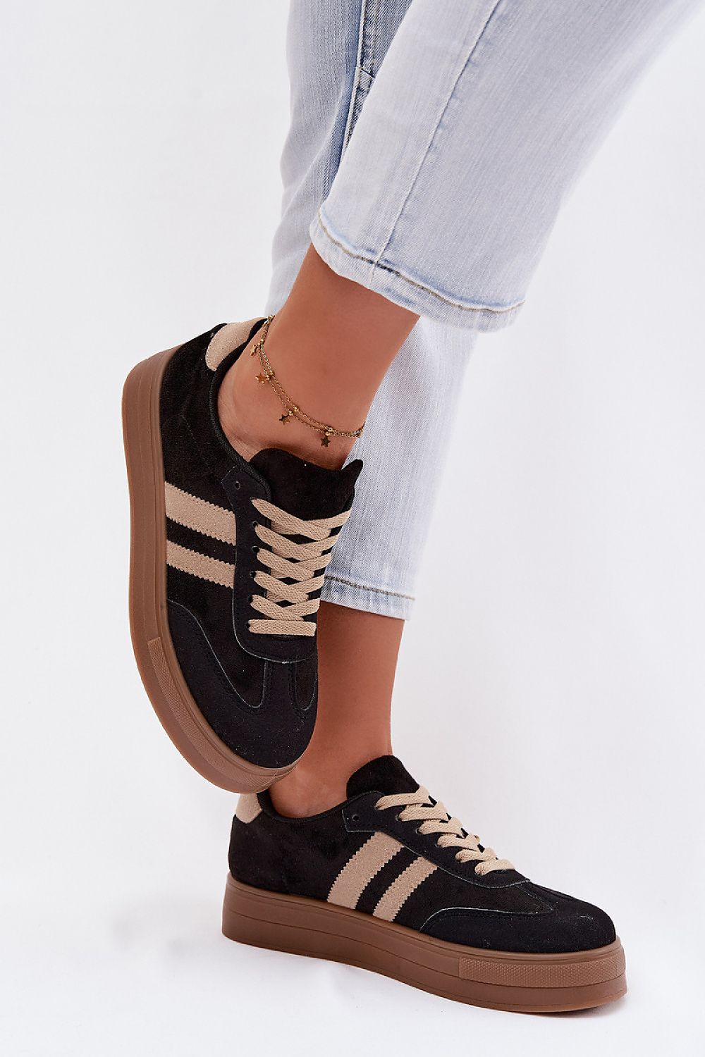   Buty Sportowe Model Giselia 9059 Black - Step in style 