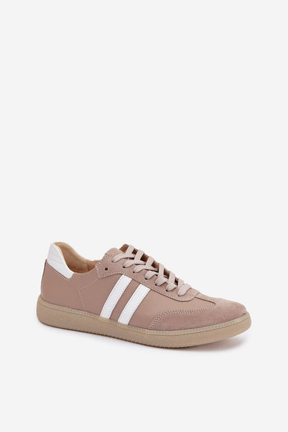   Buty Sportowe Model Zazoo N1068 Dark Beige - Step in style 