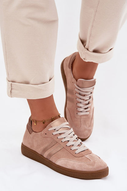   Buty Sportowe Model Zazoo N1068 Dirty Pink - Step in style 