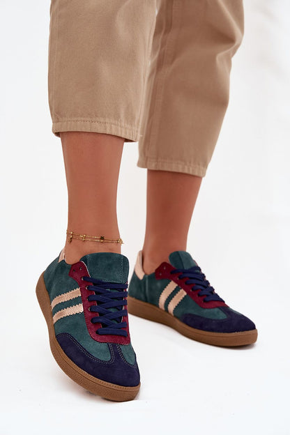   Buty Sportowe Model Zazoo N1068 Bottle Green - Step in style 