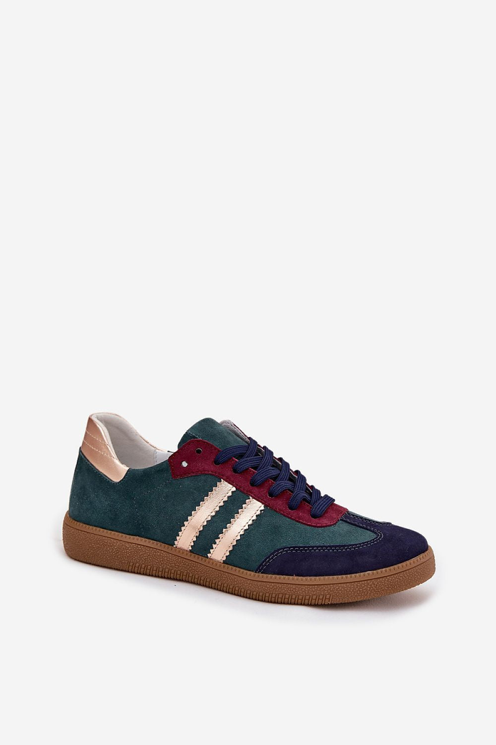   Buty Sportowe Model Zazoo N1068 Bottle Green - Step in style 