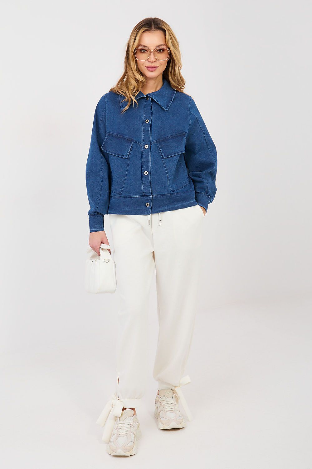   Kurtka Damska Model IT-KR-FL10071.09P Dark Blue - Rue Paris 