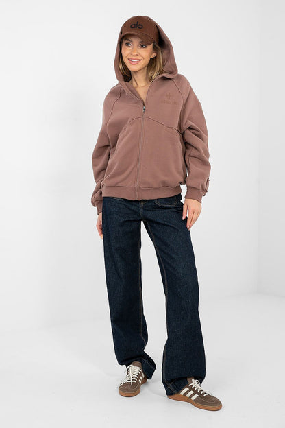   Bluza Damska Model NS-BL-NS2566.15 Brown - Factory Price 