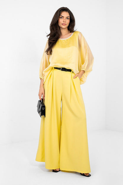   Bluzka Model IT-BZ-18868.81 Yellow - Italy Moda 