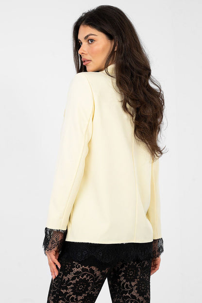   Marynarka Model MI-MA-A5288.68 Light Yellow - Italy Moda 