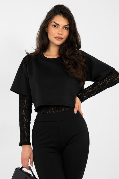   Body Model IT-BO-22159.82 Black - Italy Moda 