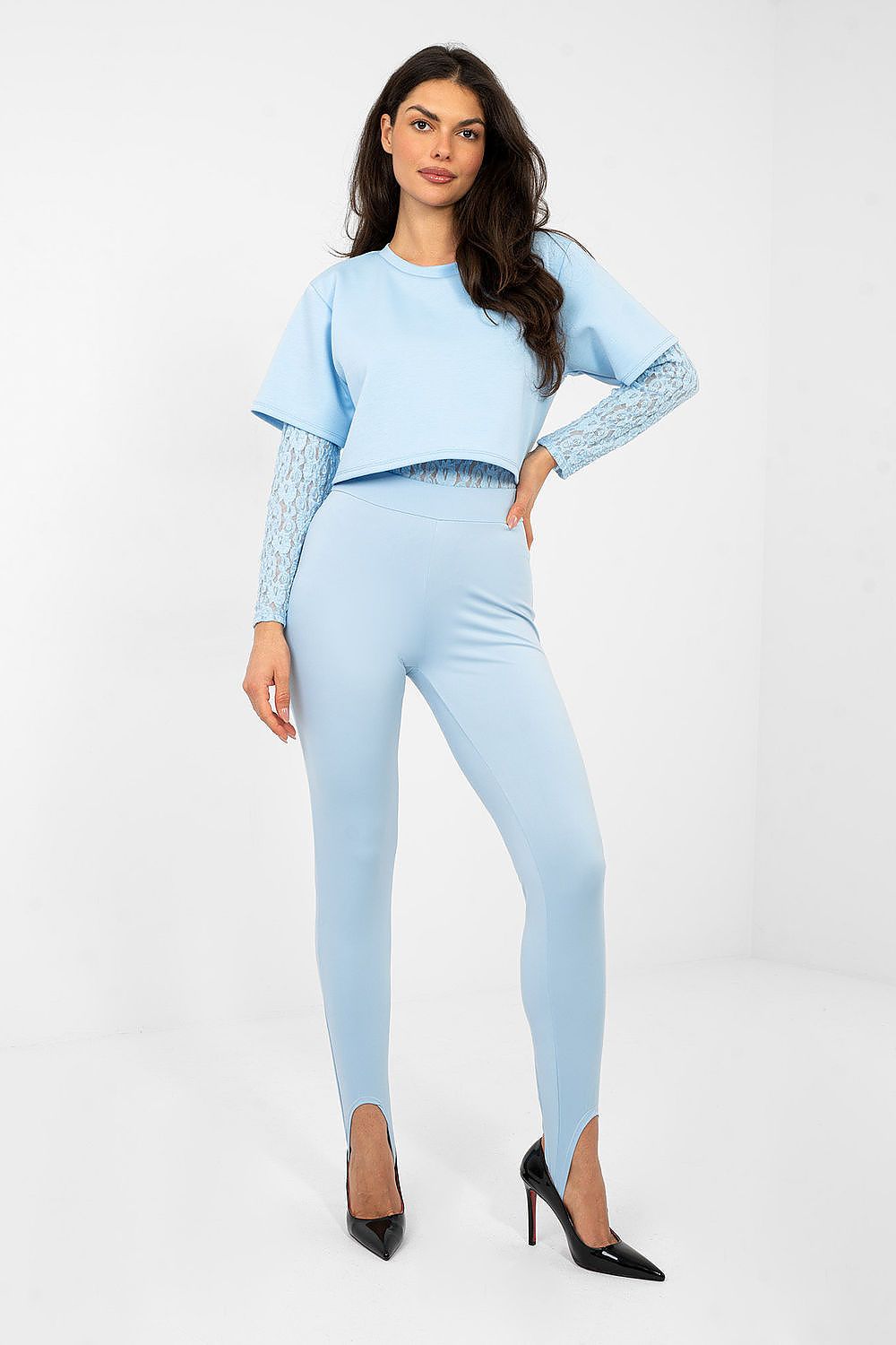   Body Model IT-BO-22159.82 Light Blue - Italy Moda 