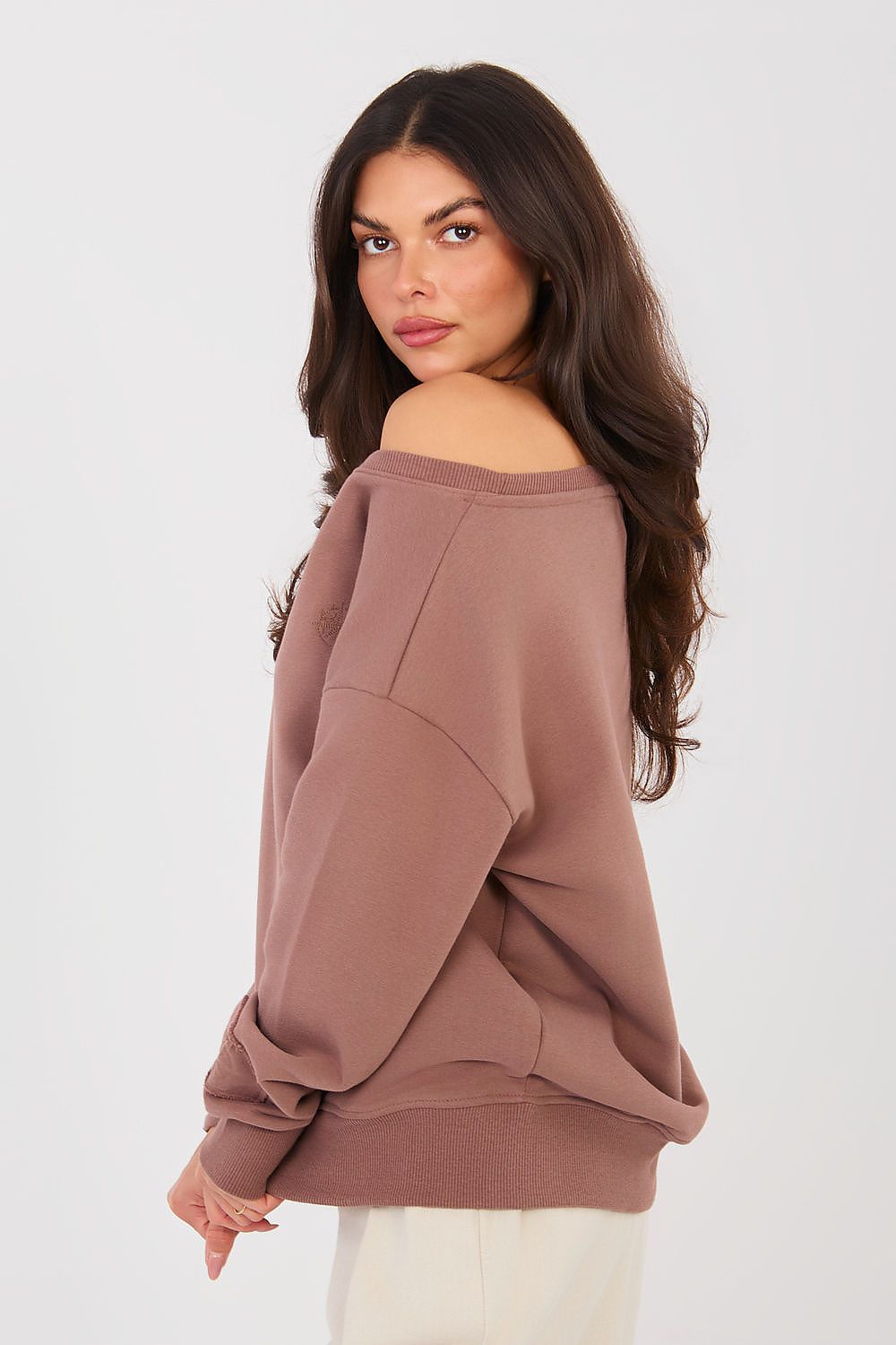   Bluza Damska Model NS-BL-NS2567.03 Brown - Factory Price 