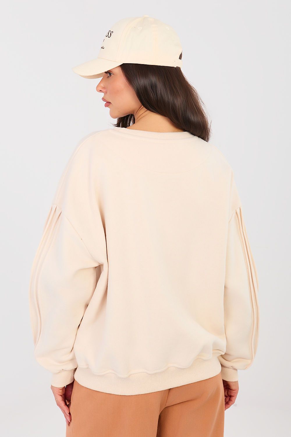  Bluza Damska Model NS-BL-NS2548.05 Light Beige - Factory Price 
