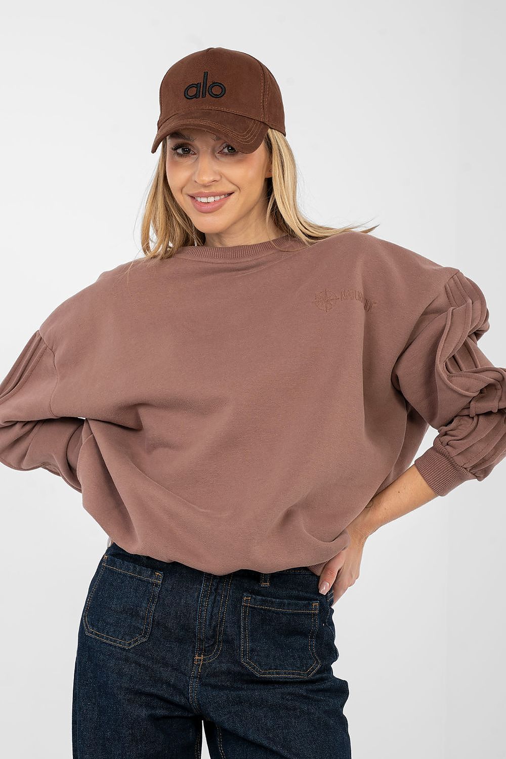   Bluza Damska Model NS-BL-NS2548.05 Brown - Factory Price 