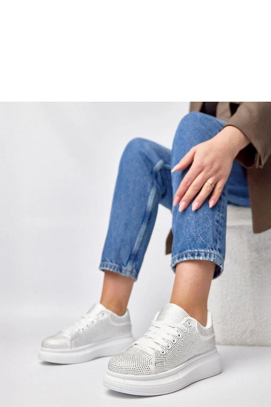   Buty Sportowe Model Rosalie 8936 White - Solea 