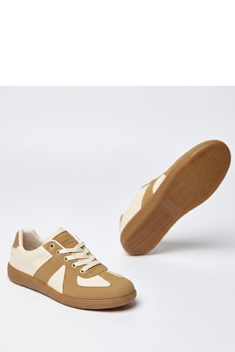   Buty Sportowe Model Valentine 881215-2 Brown_Beige - Solea 