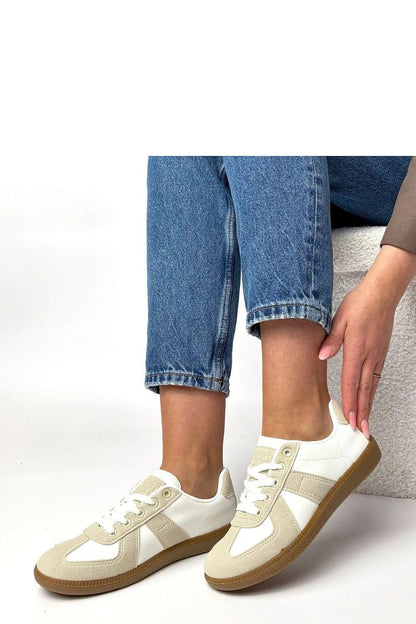   Buty Sportowe Model Valentine 881215-3 White/Beige - Solea 