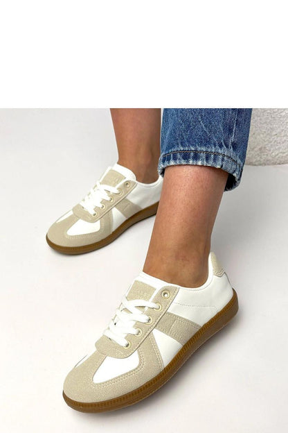   Buty Sportowe Model Valentine 881215-3 White/Beige - Solea 