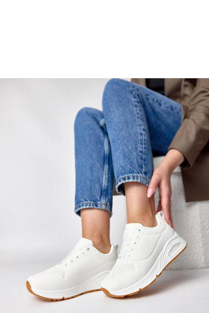   Buty Sportowe Model Sylvie 8928 White - Solea 