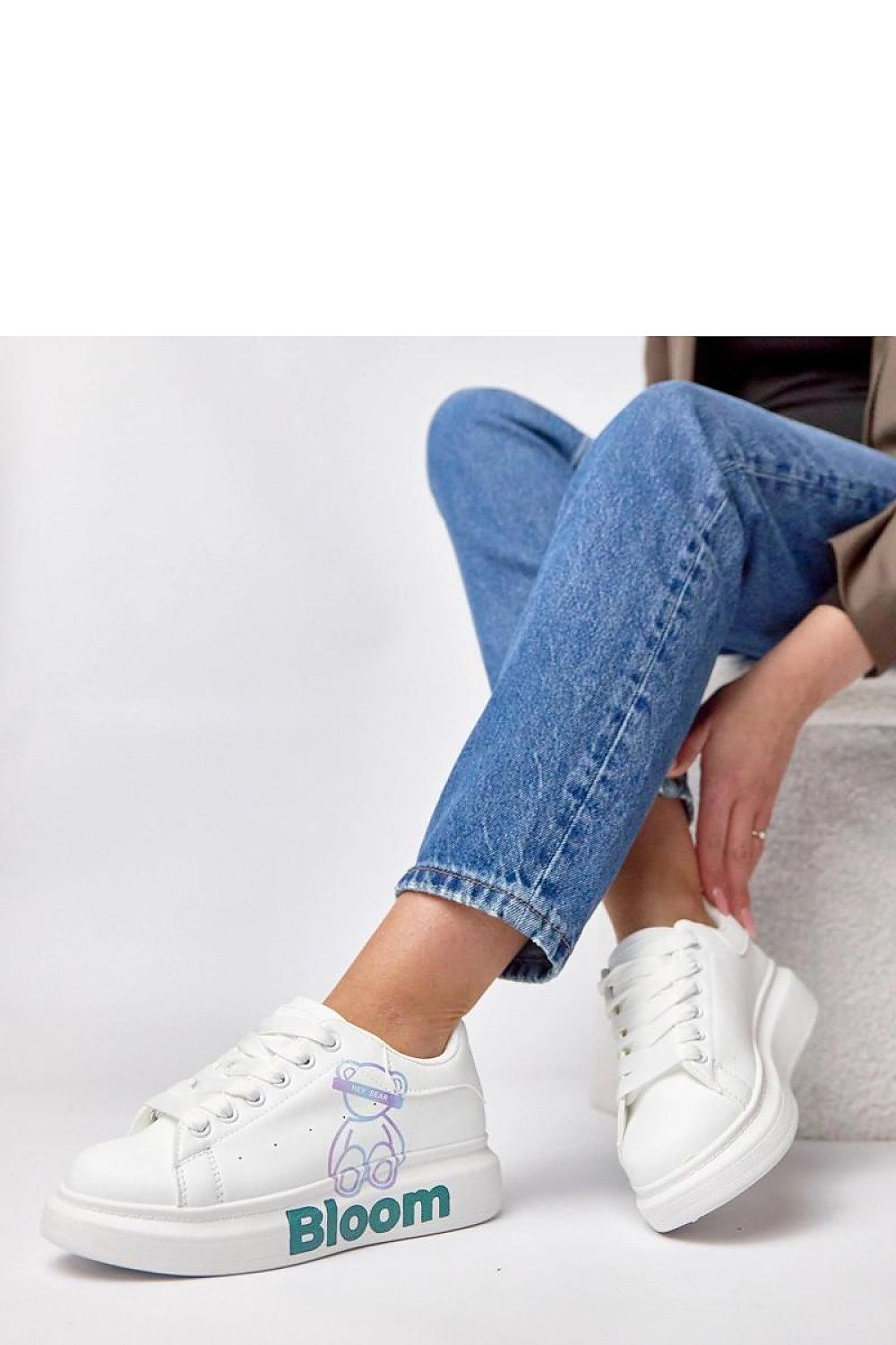   Buty Sportowe Model Margot 5680-2 White - Solea 