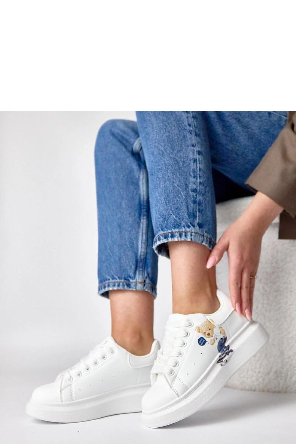   Buty Sportowe Model Margot 5680-3 White - Solea 