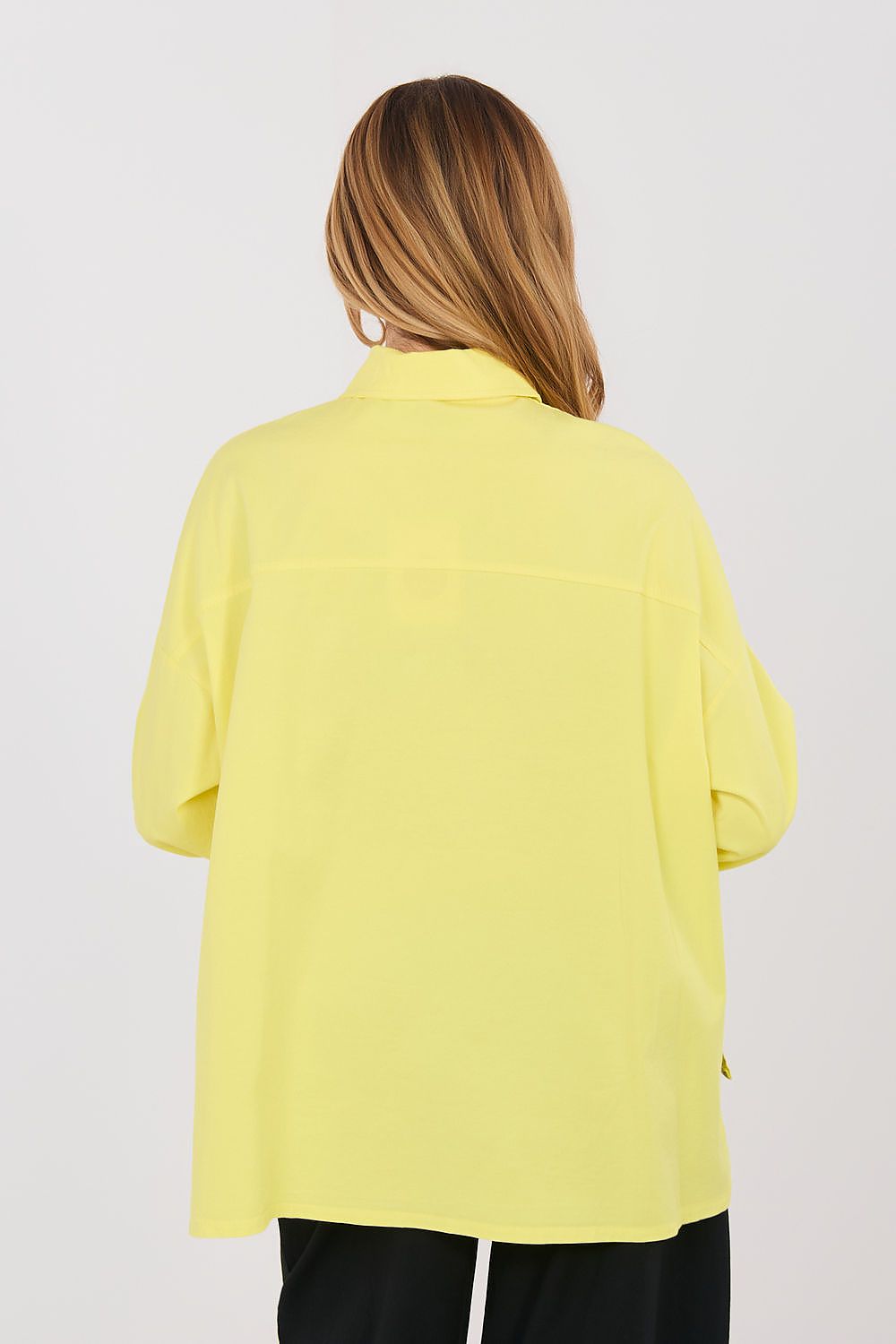   Koszula Damska Model IT-KS-FL9968.28 Yellow - Italy Moda 