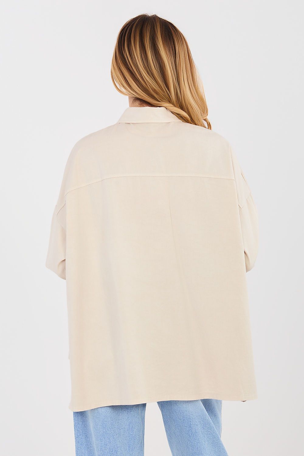   Koszula Damska Model IT-KS-FL9968.48 Beige - Italy Moda 
