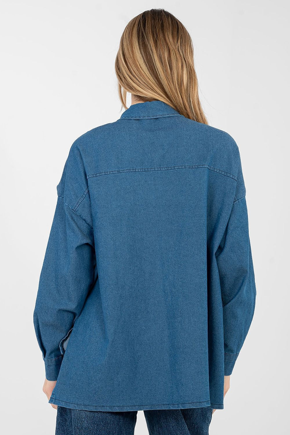   Koszula Damska Model IT-KS-FL9968.28 Blue - Italy Moda 