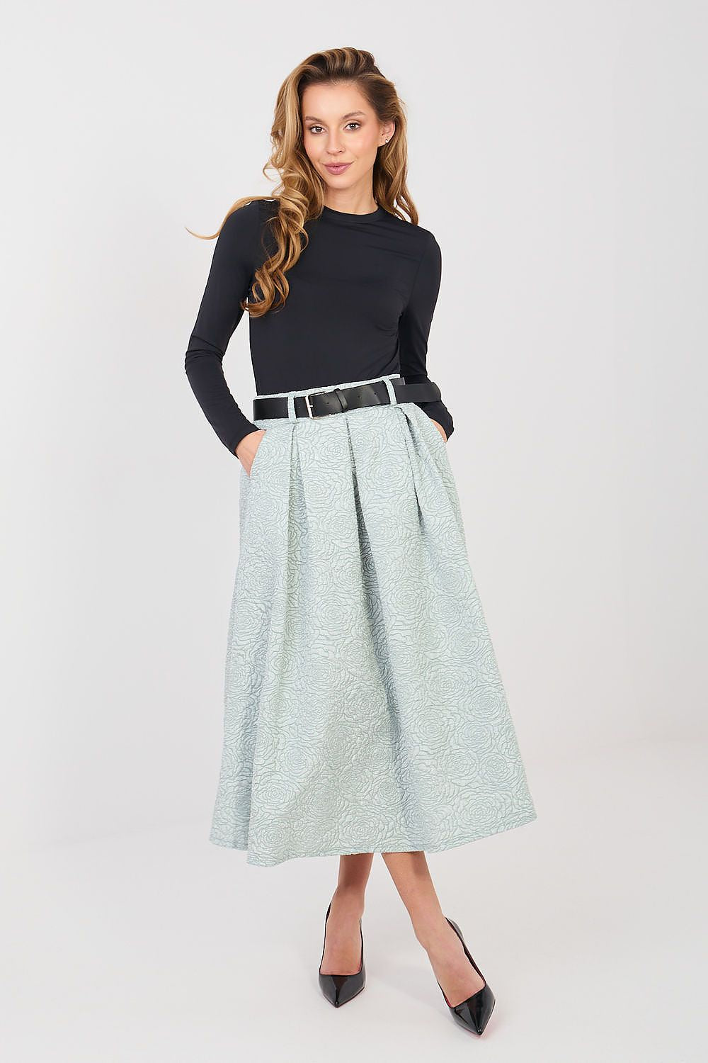  Spódnica Model IT-SD-18760.69 Mint - Rue Paris 