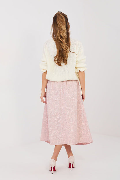  Spódnica Model IT-SD-18760.69 Light Pink - Rue Paris 