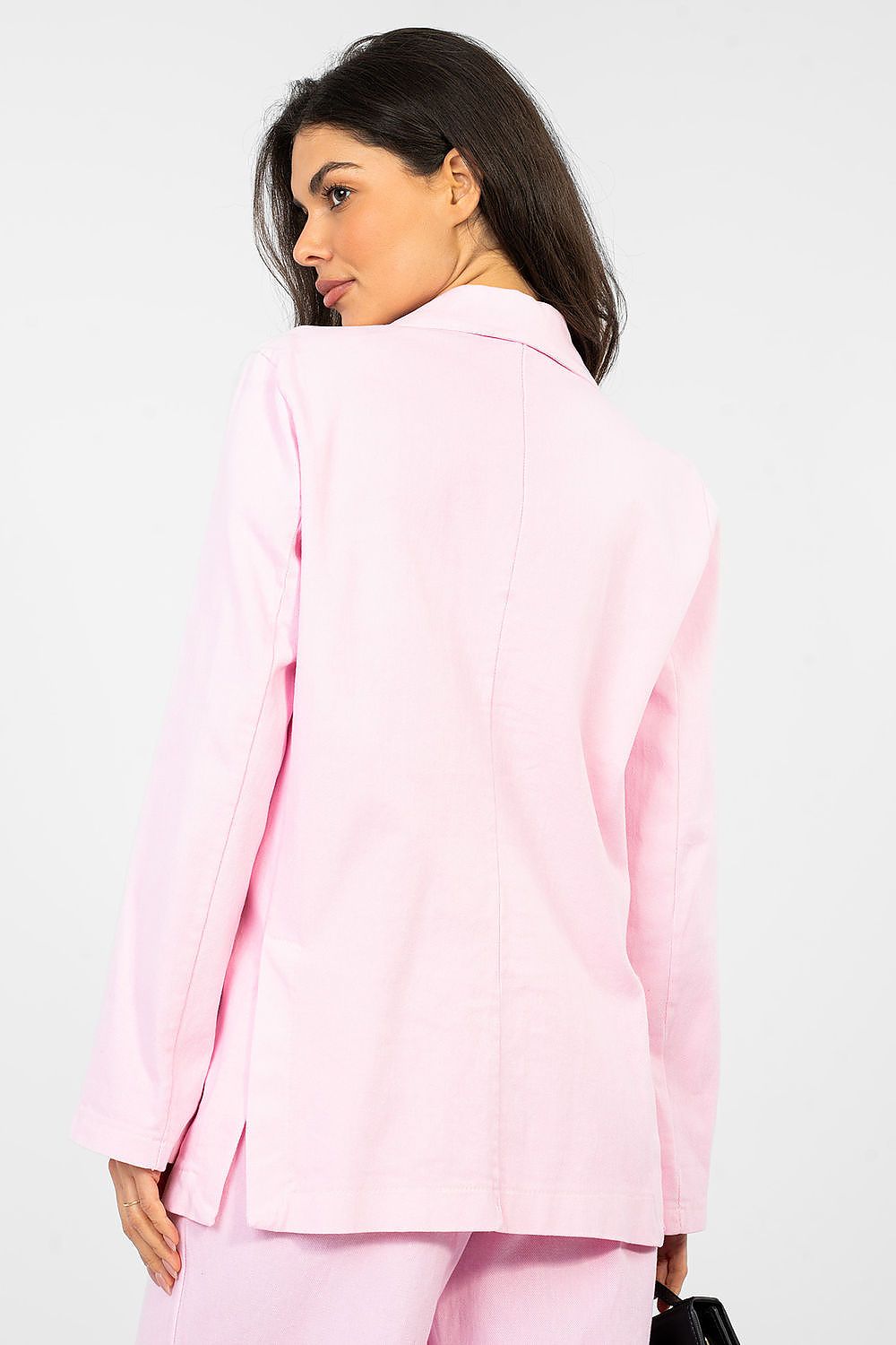   Marynarka Model IT-MA-FL7703.49 Light Pink - Rue Paris 