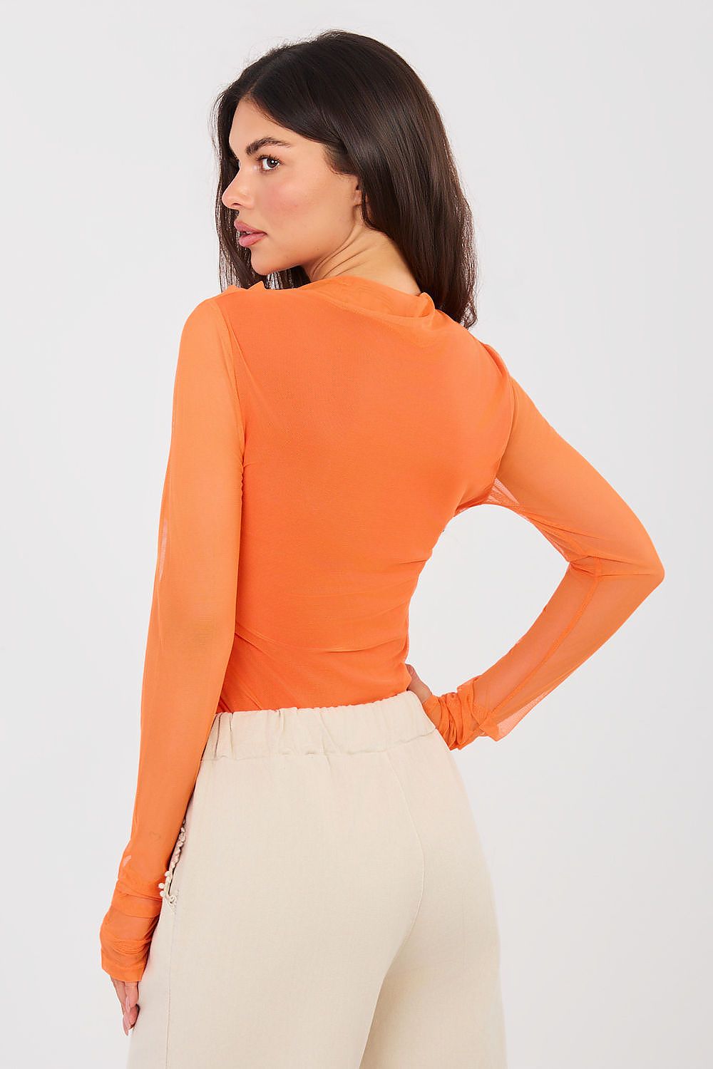   Bluzka Model IT-BZ-21830.04 Orange - Italy Moda 