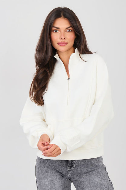   Bluza Damska Model NS-BL-NS2579.11 Ecru - Factory Price 