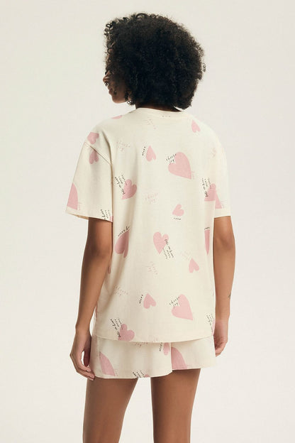  Piżama Damska Model Elai 44498 Pastel Pink - Henderson 