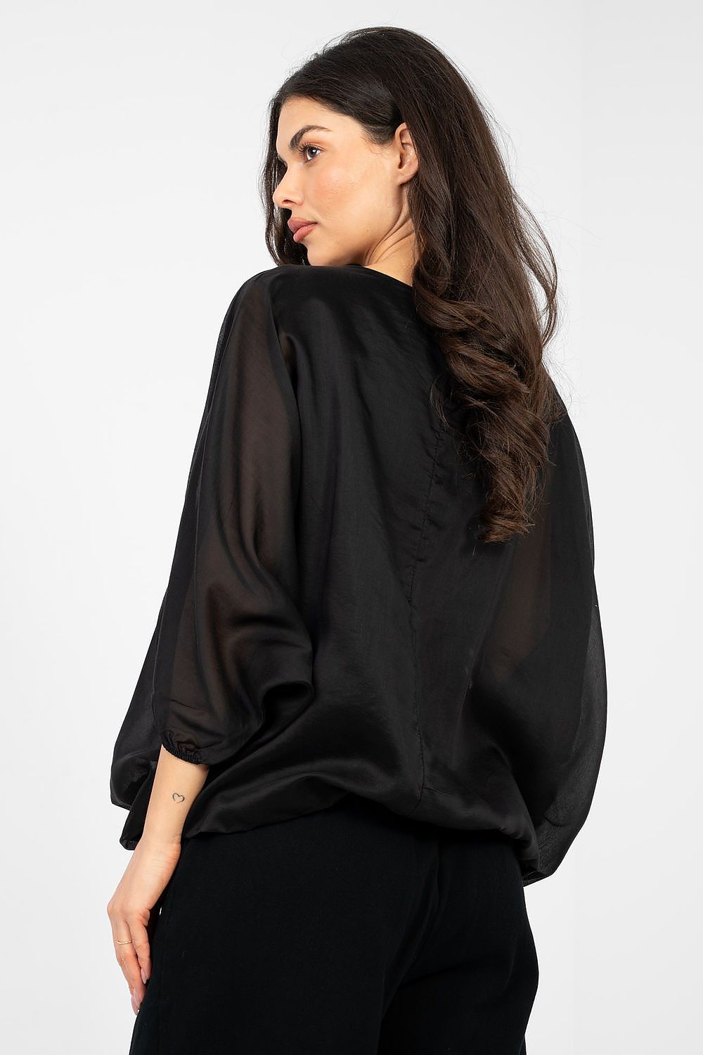   Bluzka Model IT-BZ-18868.81 Black - Italy Moda 