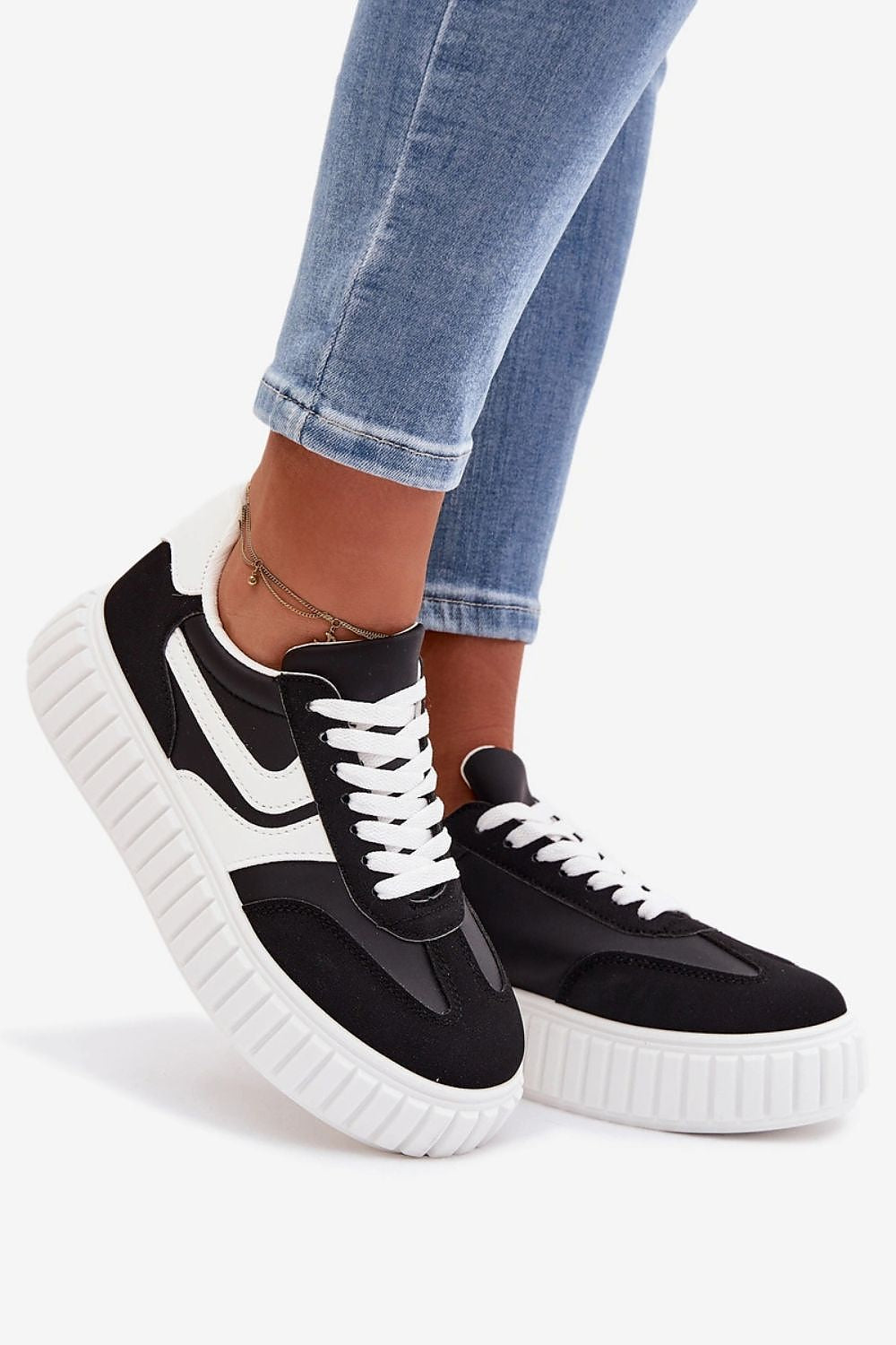   Buty Sportowe Model Cadrina A88-225 Black - Step in style 