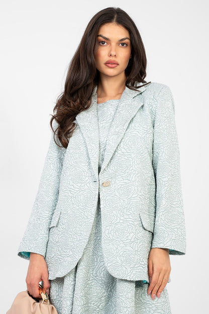   Marynarka Model IT-MA-21839.10 Mint - Rue Paris 