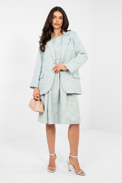   Marynarka Model IT-MA-21839.10 Mint - Rue Paris 