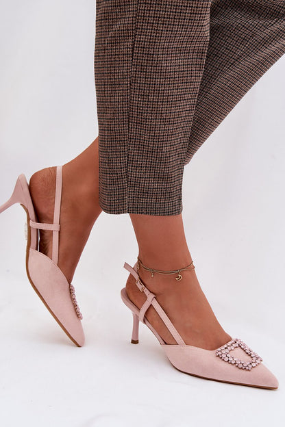  Sandały Model Ismeria G495 Pink - Step in style 