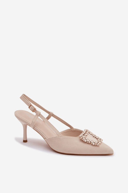  Sandały Model Ismeria G495 Light Beige - Step in style 